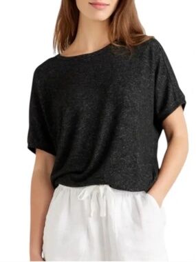 Quince Brushed Long Sleeve Lounge Tee